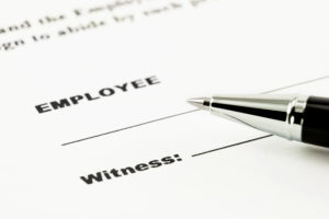 el documento que debe firmar el empleador que forma parte del protocolo de establecimiento de salario vigente